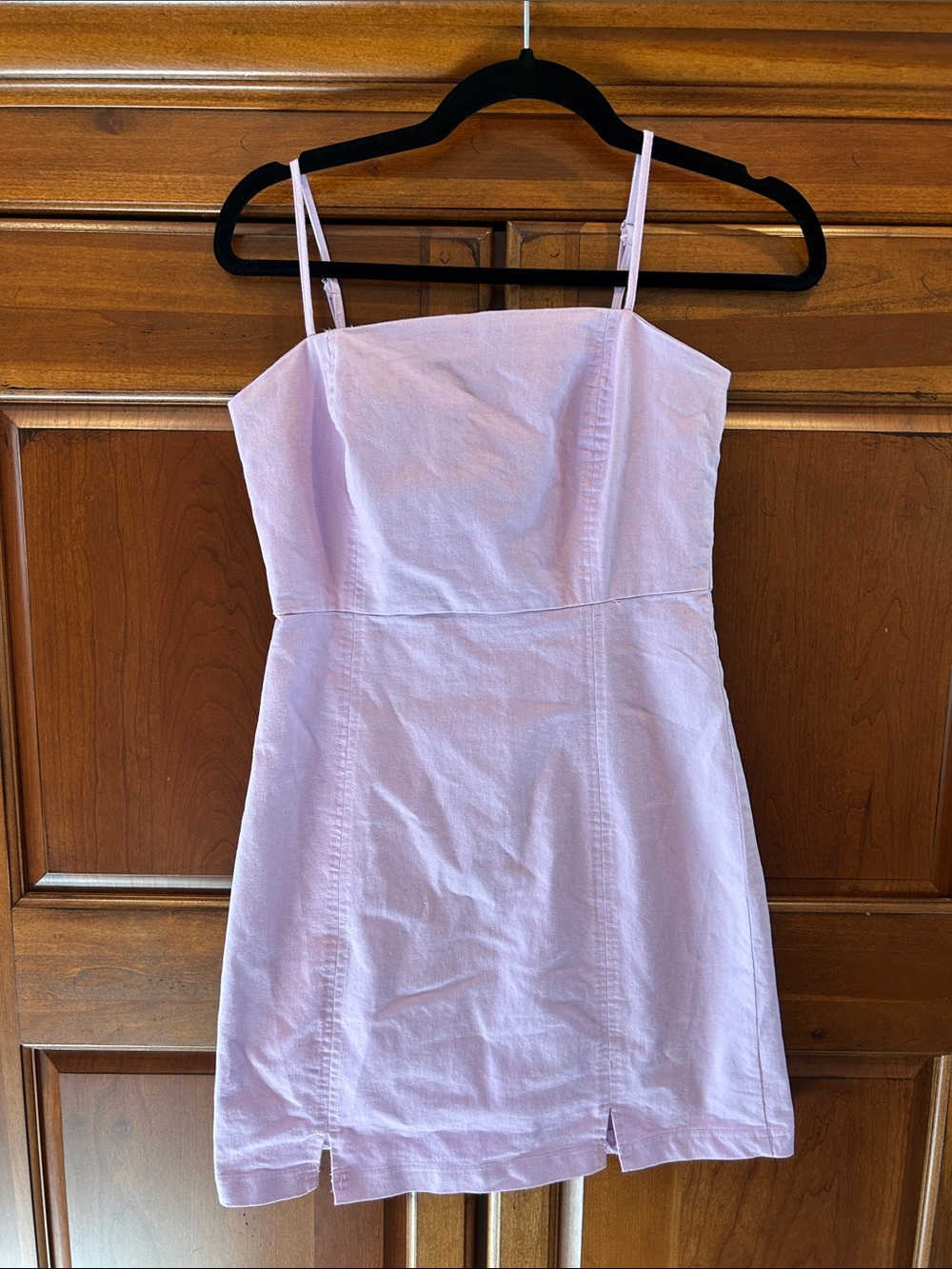 Altar’d State Light Lavender Spaghetti Strap Mini Dress